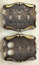 Lot (2) Antique Gold Carriage House Triple Light Switch / Outlet Plate C... - €21,01 EUR Lot (2) Antique Gold Carriage House Triple Light Switch / Outlet Plate C... - €21,01 EUR