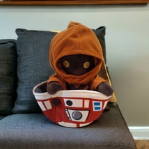 Disney Parks Star Wars Tatooine 8&quot; JAWA Plush in Droid NEW - £14.84 GBP