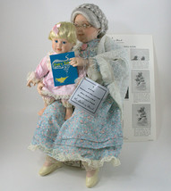 Danbury Mint Dolls Grandma Granddaughter &quot;Once Upon A Time&quot;  Outfit Access Box - £20.03 GBP