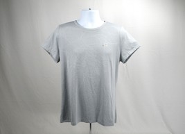 Under Armour HeatGear Womens Activewear T-Shirt Sz L Gray Loose Fit Athl... - £17.16 GBP
