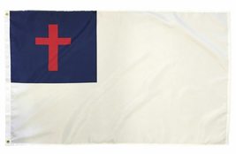 2&#39;x3&#39; 2x3 FT Christian Flag Sewn Cross Banner - £11.12 GBP