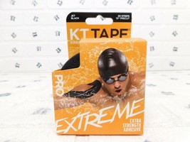 KT Tape Pro Extreme Therapeutic Elastic Kinesiology Jet Black - £19.73 GBP