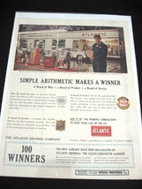 Vintage Atlantic Imperial Gasoline Color Advertisement - 1960&#39;s Atlantic... - $12.99