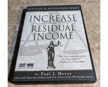 Attitude and motivation series How To Increase Your Residual Income Dvd ... - $19.11