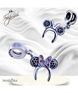 PANDORA DISNEY MINNIE HEADBAND DANGLE CHARM #791562NCK RETIRED US SELLER  - $55.20 CAD
