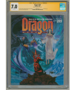 CGC SS 7.0 Dragon Magazine #205 SIGNED Fred Fields Wizard Cover Art TSR ... - $270.27 CAD