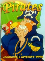 (unused) Pirates Coloring &amp; Activity Book / Paradise Press 2007 / 200-ish pages - £2.73 GBP