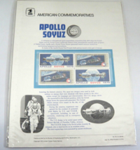 USPS American Commemorative Panel #53 Apollo Soyuz 1975 Mint Block of 4 Sealed - £3.78 GBP