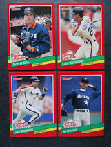 1991 Donruss Rookies Houston Astros Team Set of 4 Baseball Cards - £2.35 GBP