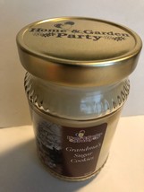 Home &amp; Garden Party ~ Grandms’s Sugar Cookies ~ 10 Oz. Jar Candle ~ New - £6.14 GBP