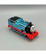 Thomas &amp; Friends Motorized Trackmaster Metallic Blue Thomas Train Mattel... - £9.28 GBP