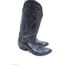 Hondo Cowboy Boots 1970s VTG Mens 8D Clef Notes Trapunto Well Worn By Mi... - $333.00 CAD