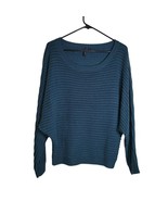 Moon &amp; Madison Sweater Green Womens Large Knit Soft - £13.86 GBP