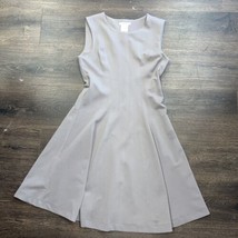 Esley A Line Gray Sleeveless Dress Size Small  - £10.08 GBP