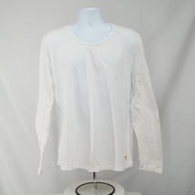 Scotch &amp; Soda White Long Sleeve Shirt - Large - £21.29 GBP