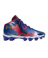Under Armour Youth Football Cleats Shoes USA Spotlight Franchise 4.0 Siz... - $82.71 CAD