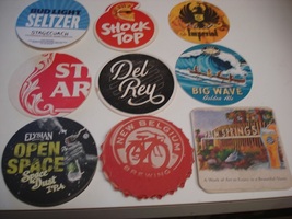 Set Of 9 Kool Bar Coasters ! - £4.42 GBP