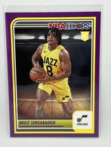 2023-24 Panini NBA Hoops Brice Sensabaugh Purple Rookie #234 RC SP Utah Jazz - £2.22 GBP