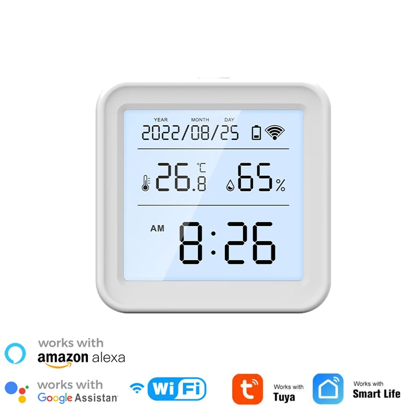 Tuya Smart WiFi Temperature Humidity Sensor Hygrometer Thermometer Smart Life Re - £171.70 GBP