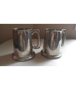 One Raimond Viners English Pewter Stein w/Handle, Glass Bottom &amp; Engrave... - $373.00 MXN