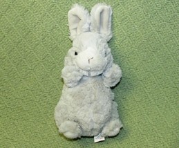 Gund Lil Wispers Bunny Gray White 8&quot; Plush Rabbit Stuffed Animal Soft Standing - £7.44 GBP
