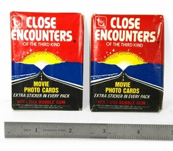 Close Encounters of the Third Kind Topps Movie Cards (1978) (2) New Wax ... - £10.98 GBP