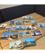 Vintage Lot of 17 Holland Windmill Flowers Postcards International Trave... - $14.85