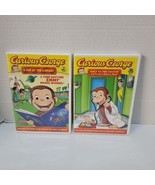 Curious George DVD lot of 2 A Day In The Library &amp; Goes To The Doctor &amp; ... - £1.97 GBP