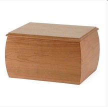 At Peace Memorials Benton Cherry wood urn for ashes - £366.27 GBP