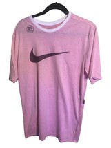Nike Dri-Fit All Over Print Shirt Pink Large Tall - $39.24 CAD