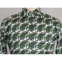 Men Shirt J.Valintin Turkey-Usa 100% Egyptian Cotton Axxess Style A113-12 Green image 7