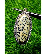 Natural Dalmatian Jasper Pendant, Dalmatian Jasper Gemstone Pandant, Hea... - €43,27 EUR