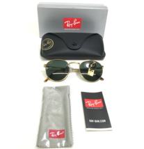 Ray-Ban Sunglasses RB3607 NEW Round 9196/31 Gold Round Frames with G-15 Lenses - £149.71 GBP