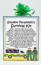 Student Paramedic&#39;s Survival Kit - Fun, Novelty Gift &amp; Greetings Card - £6.46 GBP