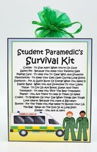 Student Paramedic&#39;s Survival Kit - Fun, Novelty Gift &amp; Greetings Card - £6.30 GBP