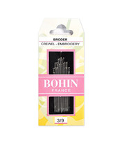 Bohin France Crewel Embroidery Needles Sizes 3/9 - $5.95
