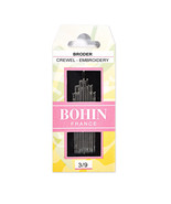 Bohin France Crewel Embroidery Needles Sizes 3/9 - £4.75 GBP
