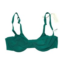 Smoothez by Aerie Bra Balconette Sheer Mesh Unlined Underwire Green 32B - £15.13 GBP
