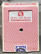 OFFICIAL LAS VEGAS HOTEL SAN REMO CASINO USED PAULSON PLAYING CARDS - £8.87 GBP