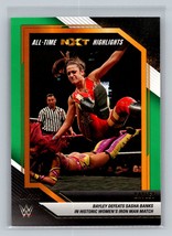 2022 Panini NXT 2.0 WWE Panini Bayley #17 All-Time NXT Highlights Green - £2.39 GBP
