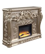 Sorina 66&quot; Fireplace, Antique Silver Finish - $44,251.71 MXN