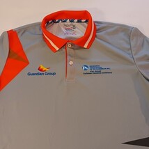 Sublimax Classic Fit Guardian Group Short Sleeve Gray/Orange Men's Shirt Size L image 4