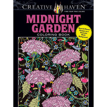 Dover Publications-Creative Haven: Midnight Garden - £13.99 GBP