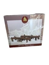 VTG Lemax Wooden Dock Pier Set of 2 Christmas Village Collection w/Box - €17,14 EUR