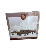 VTG Lemax Wooden Dock Pier Set of 2 Christmas Village Collection w/Box - $27.69 CAD