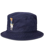 Polo Ralph Lauren Mens Navy Blue Casual Polo Bear Bucket Hat , S / M 8896-8 - $135.33 CAD