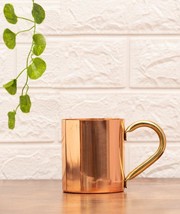 ISHA LIFE  Copper Mug with Handle to store water overnight  414 ml BY SA... - £35.02 GBP