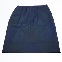 Harve Benard by Benard Holtzman Black Wool Blend Longer Pencil Skirt Siz... - £25.26 GBP