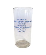 Rare 1973 Williams Grove Selinsgrove Speedway Champion Glass Kenny Weld ... - $665.07 MXN