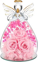Mothers Day Angel Rose Gifts for Mom Grandma Birthday Gifts for Women Mothers Da - £51.07 GBP